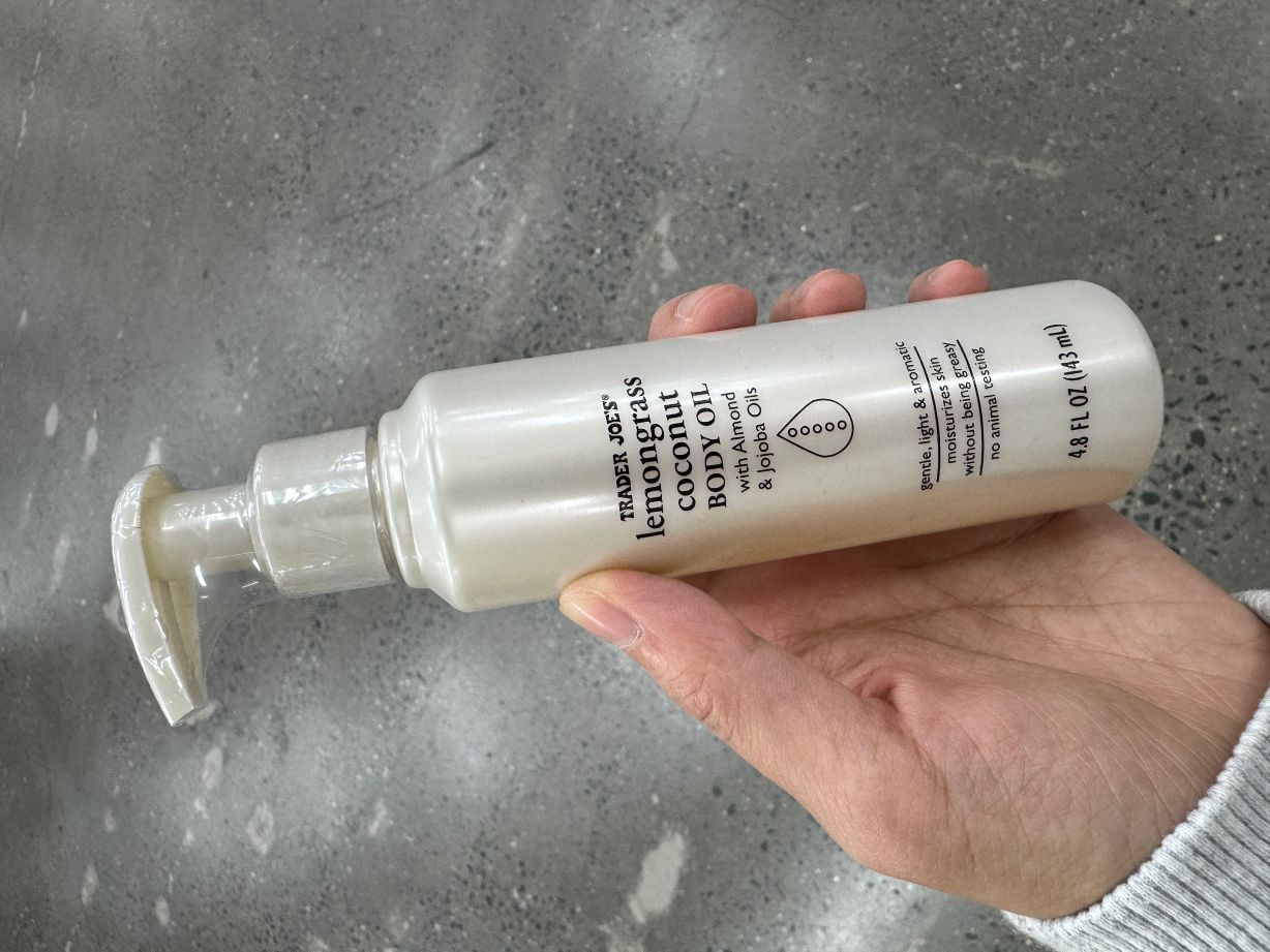 Trader Joe's 檸檬香茅椰子身體精油
