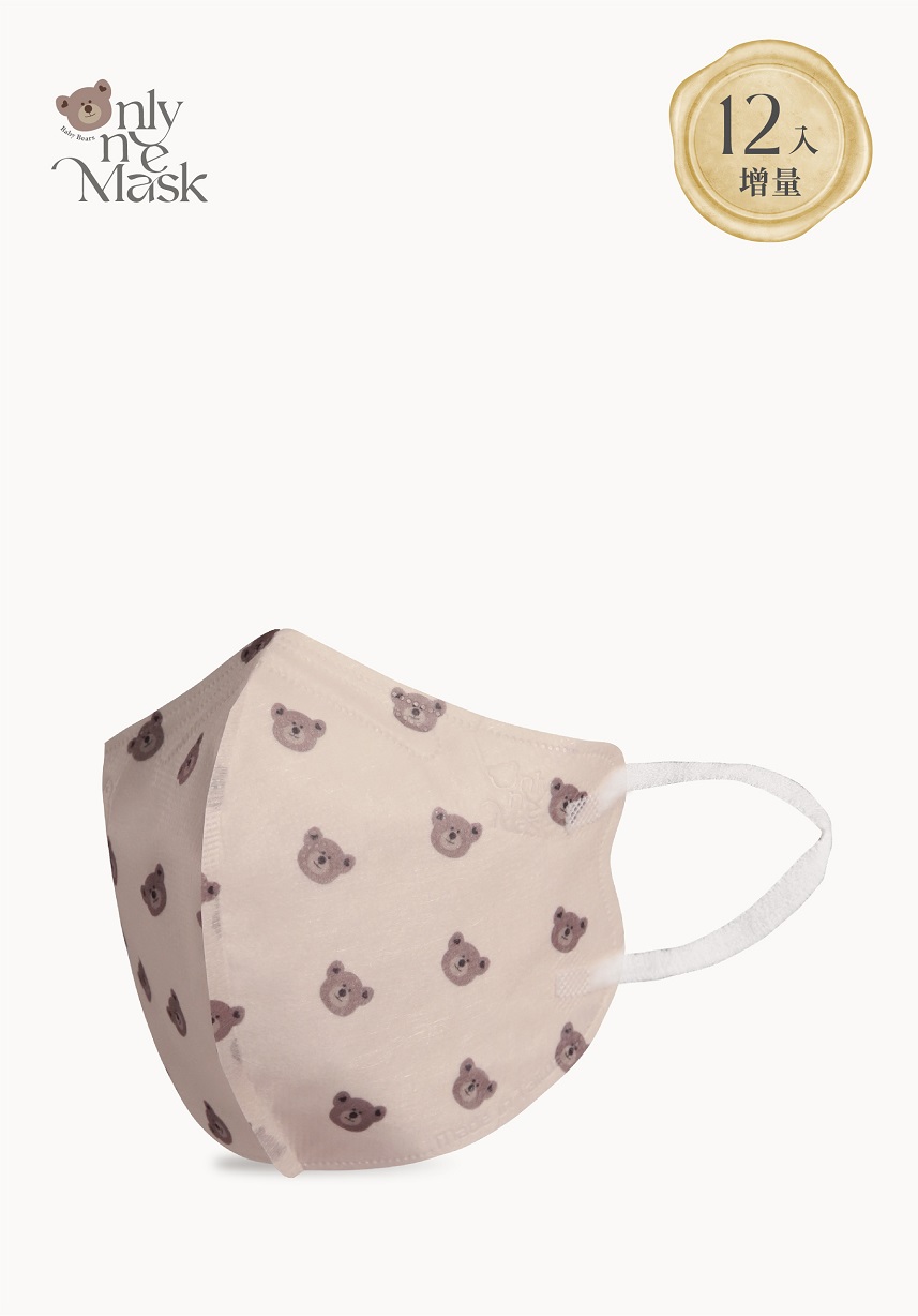 仙女小臉3D│毛絨寶貝熊(12入/袋)