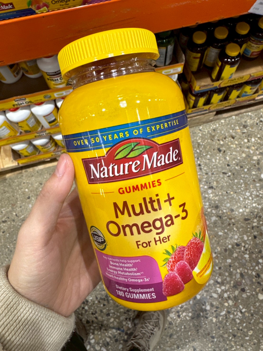 Nature Made 女性綜合維他命Omega 3 軟糖