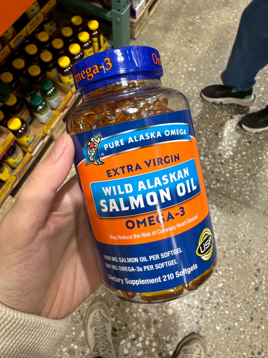 Pure Alaska Omega 3 美國野生鮭魚魚油