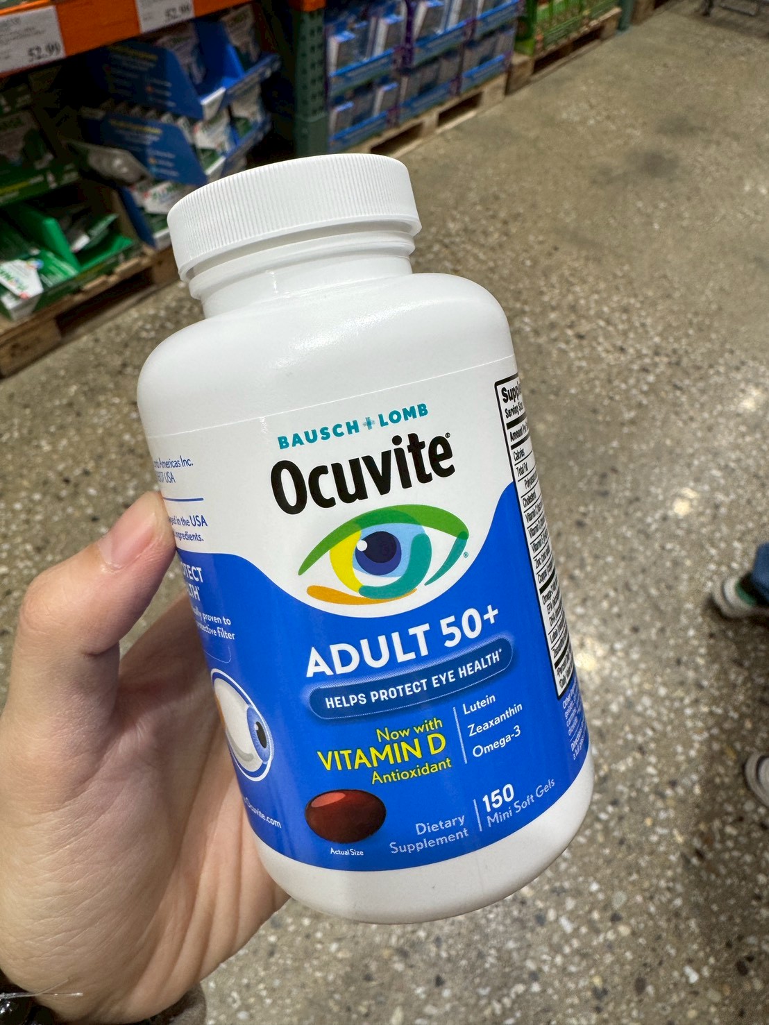 Ocuvite 50+成人眼部維生素