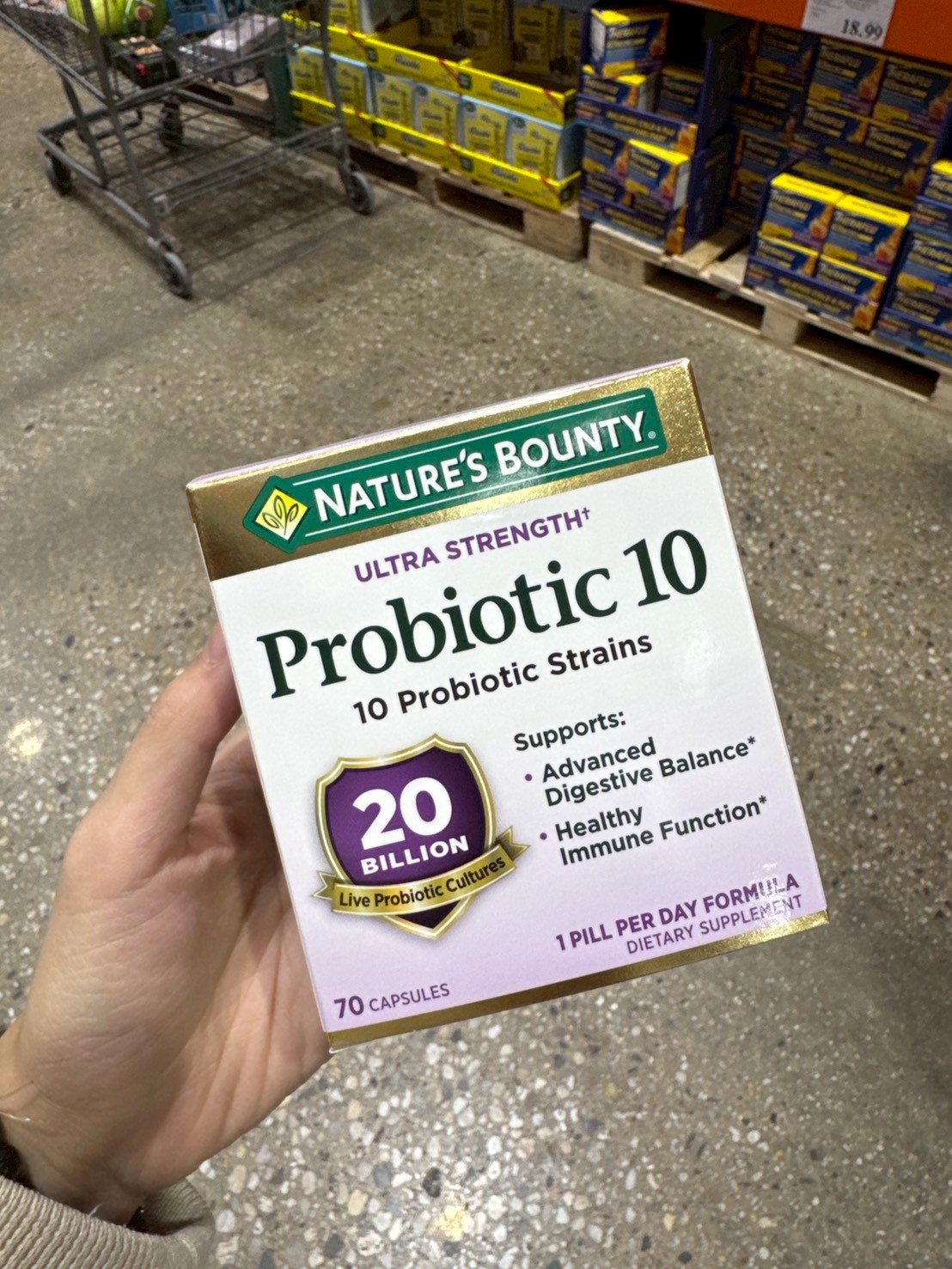 Nature's Bounty 超效益生菌10配方