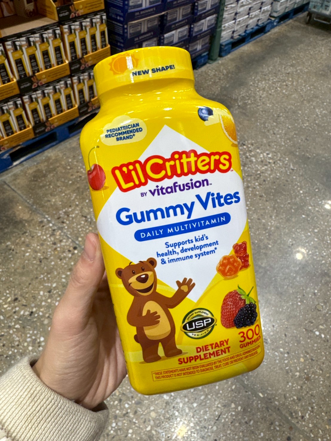 L’il Critters 兒童綜合維他命小熊軟糖