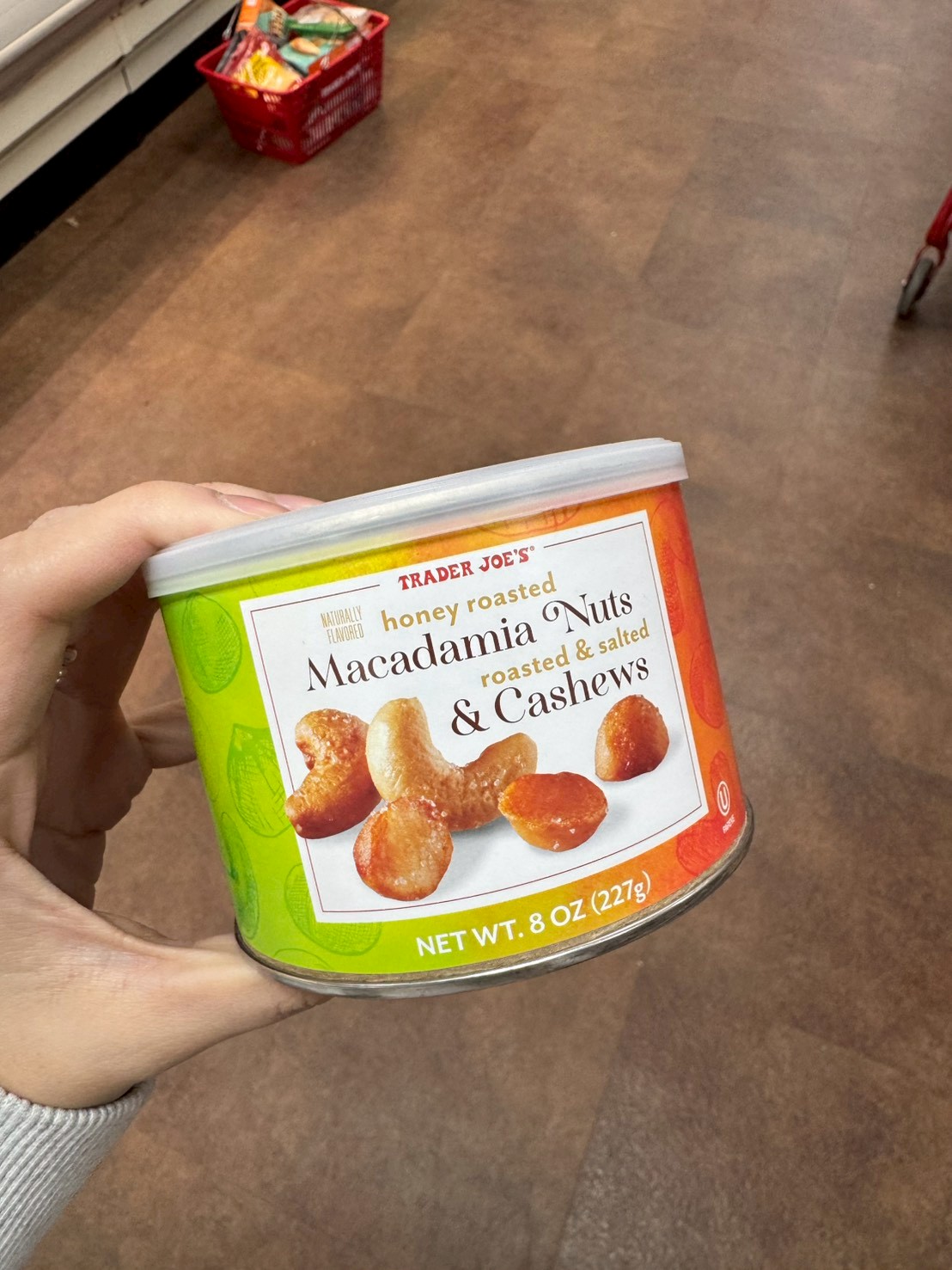 Trader Joe's 蜂蜜烘烤夏威夷豆＋鹽烤腰果