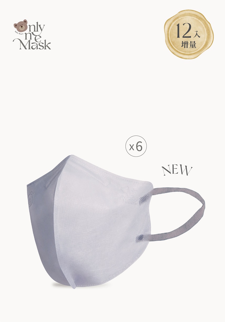 仙女小臉3D│霜雪透藍6件 set