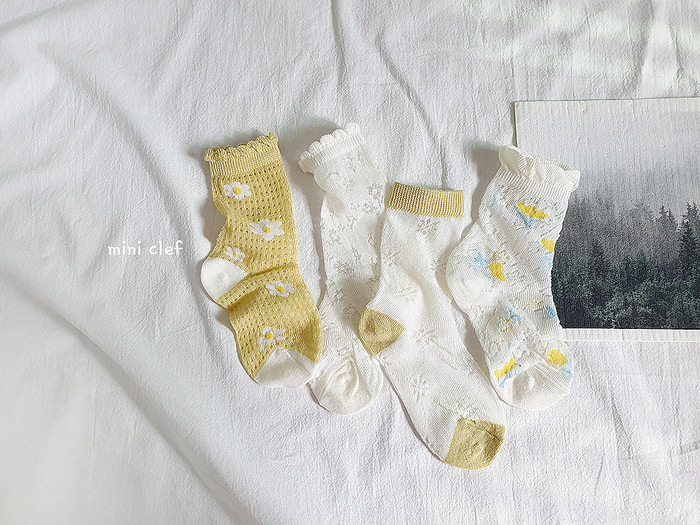 bevyc,兒童襪子,純棉兒童襪子,韓國兒童襪子,立體緹花, 止滑襪